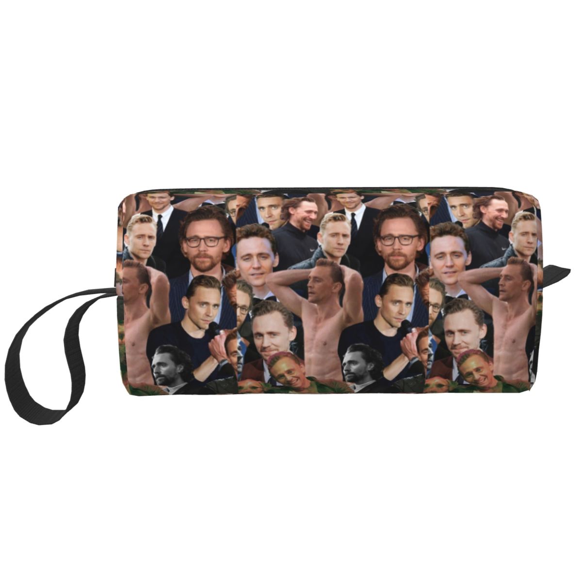 Photo Beauty Makeup - Tom Hiddleston Photo Collage Makeup Bag