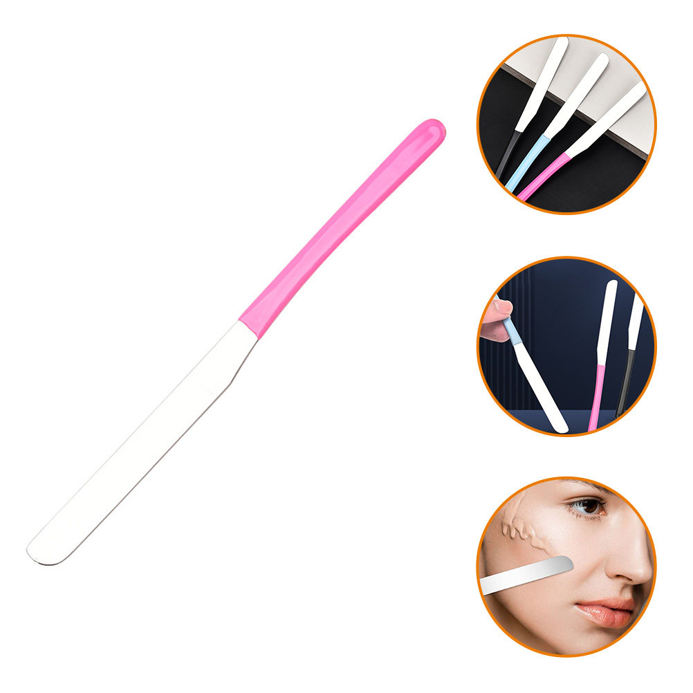 Beauty Makeup Foundation - Stainless Steel Makeup Mixing Spatula Long