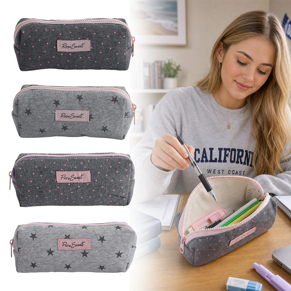 Beauty Makeup School - New Large Capacity Korean Pencil Case
