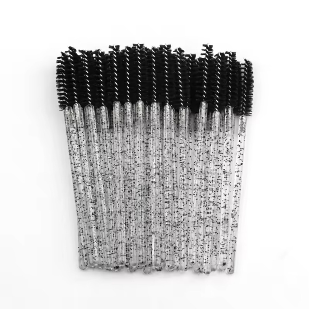 Makeup Brush Set - 50-100PCS Crystal Eyelash Brush Combs Professional