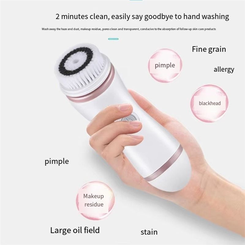 BAAM-Silicone Facial Cleanser  - Electric Face Cleanser Brush ulasan dan harga