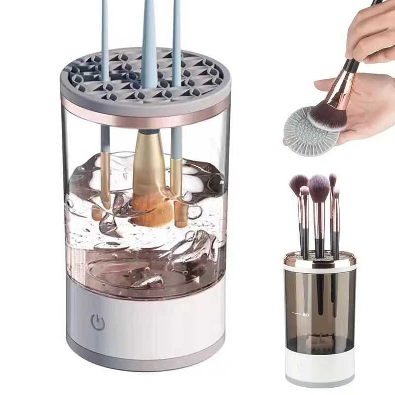 Automatic Electric Makeup Brus - Makeup Brush Set ulasan dan harga