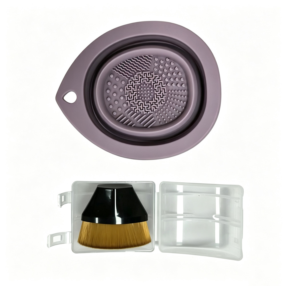 vvocci No-trace Foundation Bru - Makeup Brush Set ulasan dan harga