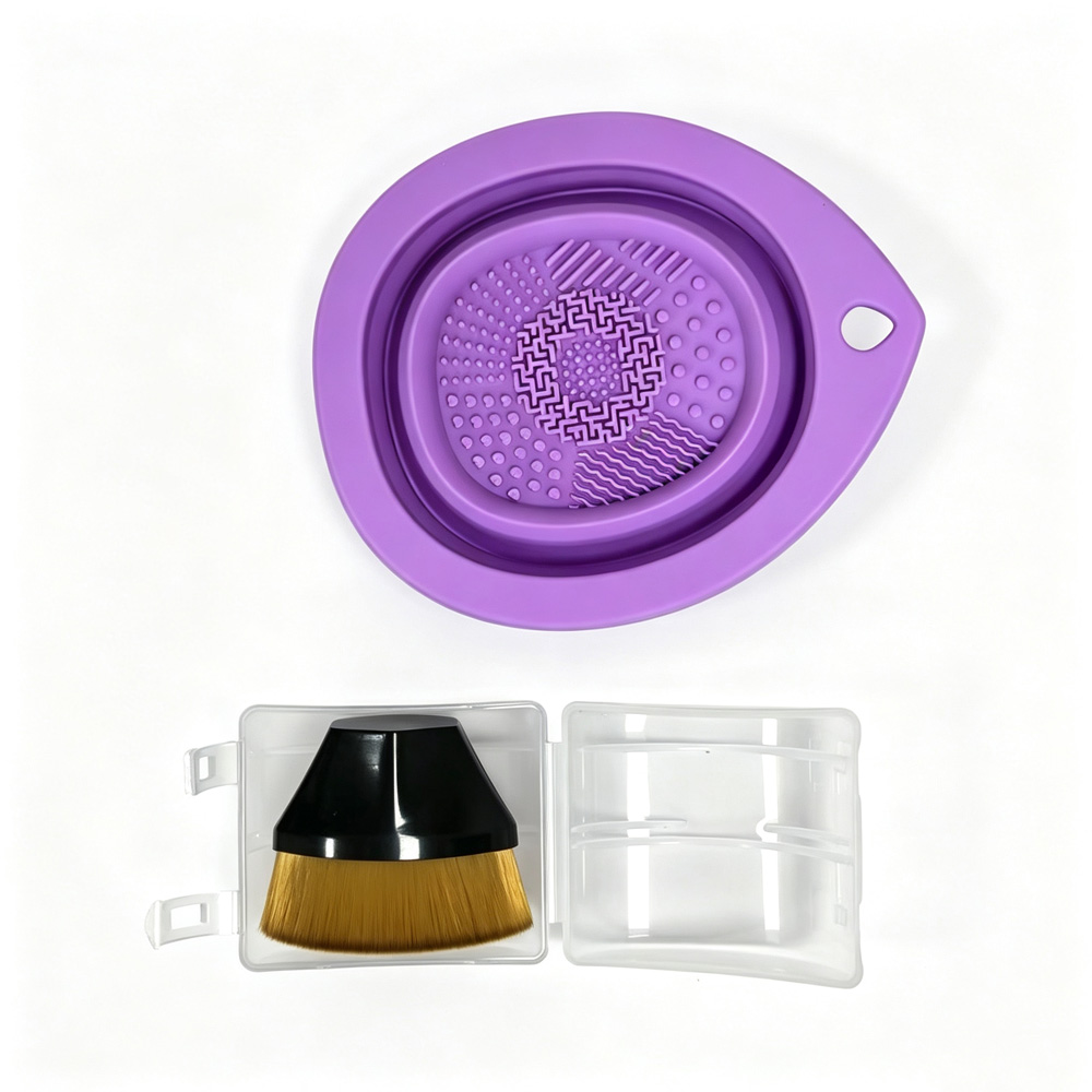 vvocci No-trace Foundation Bru - Makeup Brush Set ulasan dan harga