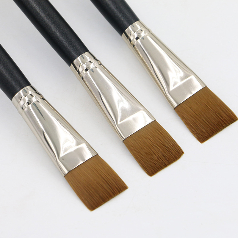 【L】Flat Square Foundation Brus - Beauty Makeup Foundation ulasan dan harga
