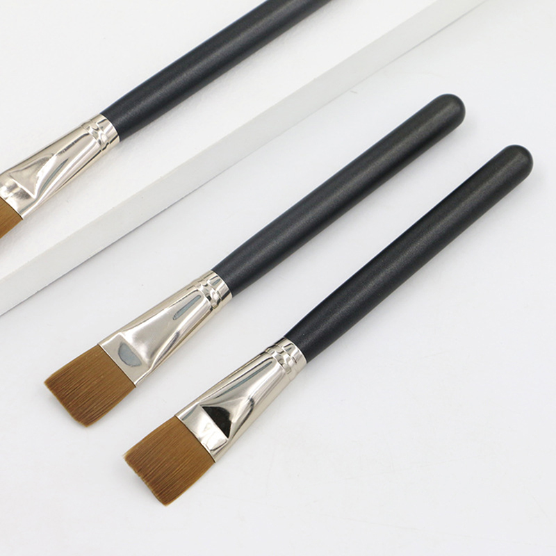 【L】Flat Square Foundation Brus - Beauty Makeup Foundation ulasan dan harga