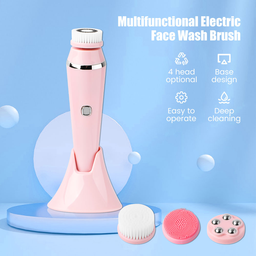 4 in 1 Electric Facial Cleansi - Electric Face Cleanser Brush ulasan dan harga
