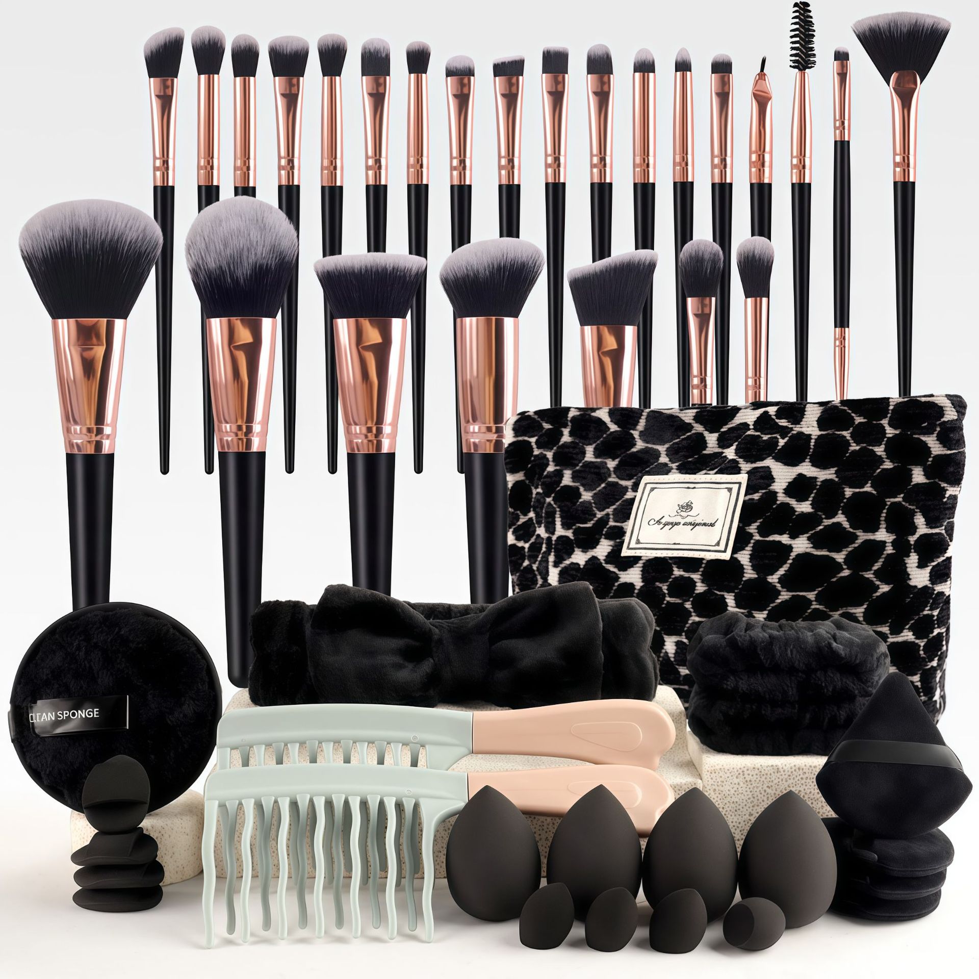 Makeup Brush Set Chic Fragranc - Makeup Brush Set ulasan dan harga