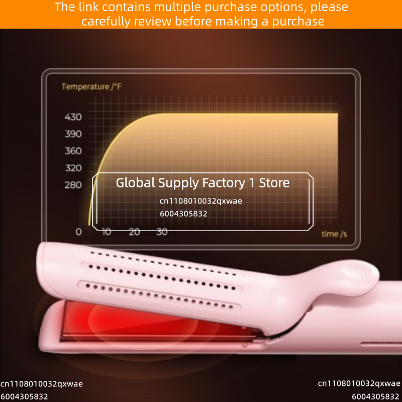 P-118 2 in 1 Hair Straightener - Hair Curling Wand ulasan dan harga