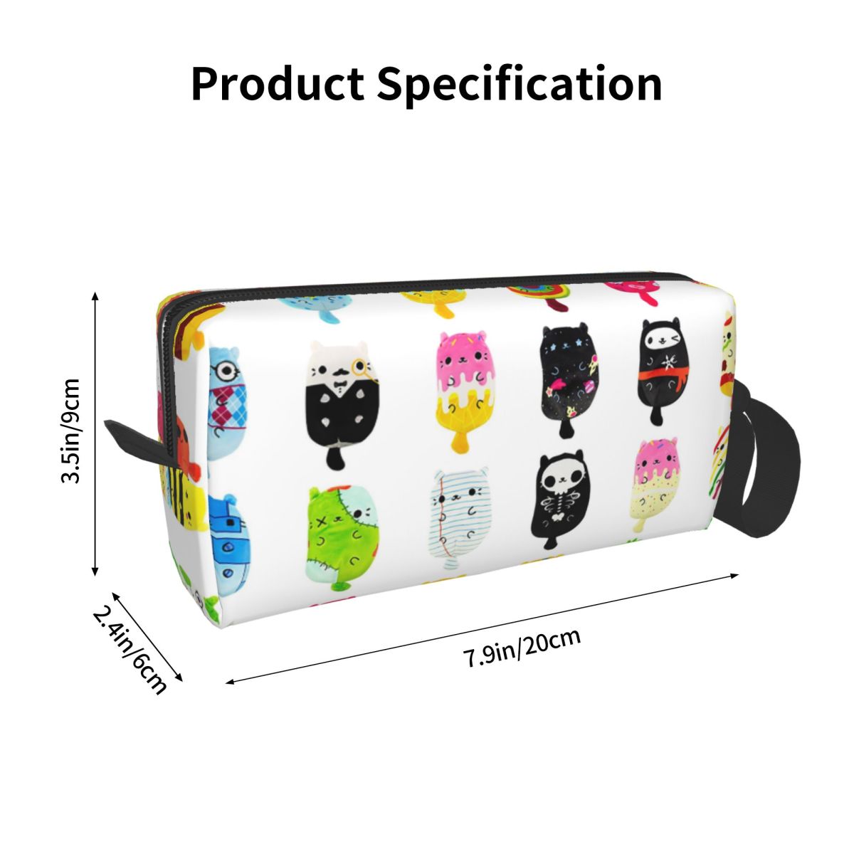 Cats Vs Pickles Makeup Bag Cos - Beauty Vs Makeup ulasan dan harga