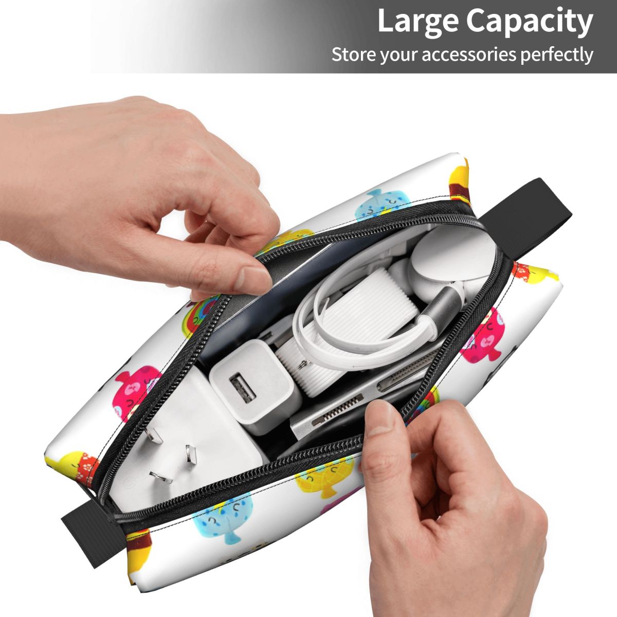 Cats Vs Pickles Makeup Bag Cos - Beauty Vs Makeup ulasan dan harga