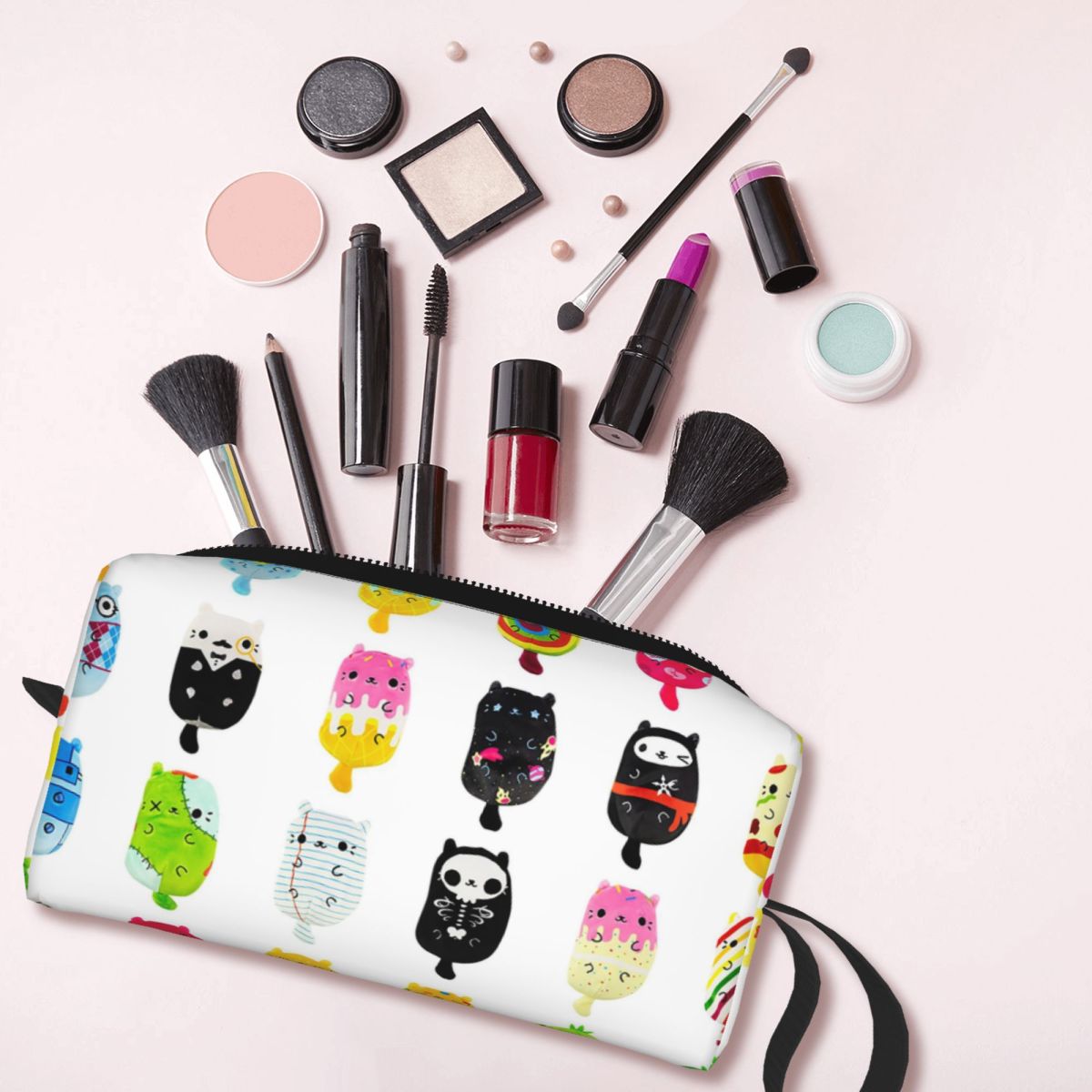 Cats Vs Pickles Makeup Bag Cos - Beauty Vs Makeup ulasan dan harga