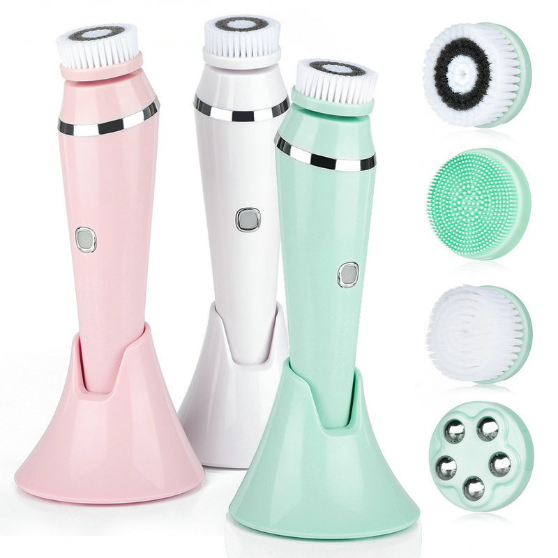 4 in 1 Electric Facial Cleansi - Electric Face Cleanser Brush ulasan dan harga