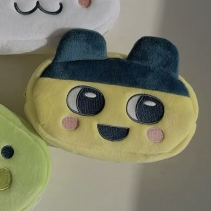 Cute Tamagotchi Plush Pencil C - Beauty Makeup Case ulasan dan harga