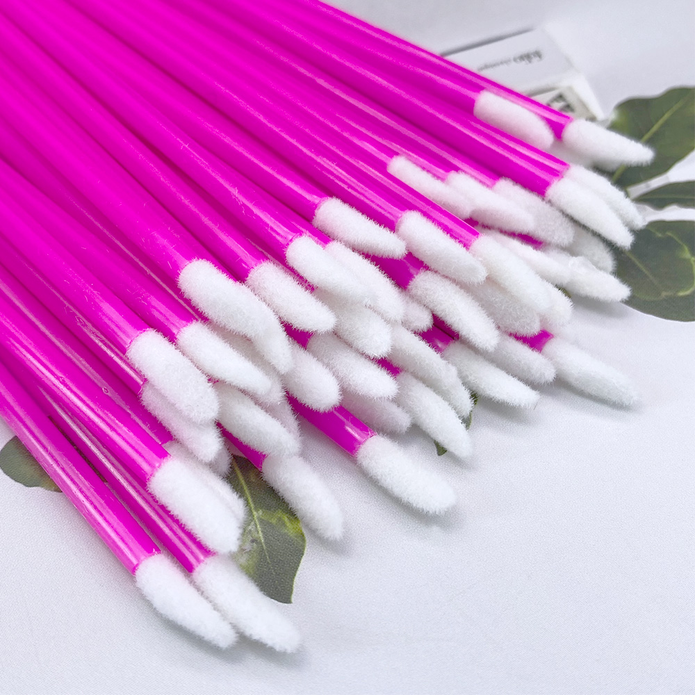 100Pcs Disposable Lip Brush Ey - Makeup Brush Set ulasan dan harga