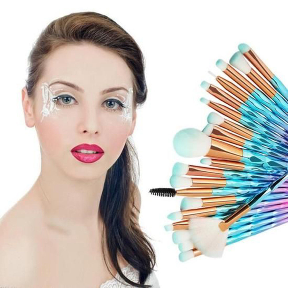 20Pcs Premium Makeup Brush Set - Beauty Makeup Gift Sets ulasan dan harga