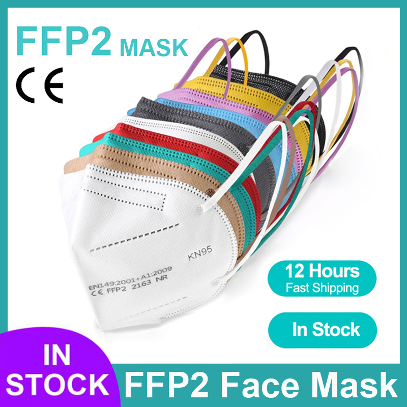 5Layer FFP2 Masks CE Approve K - Sheet Face Mask Pack ulasan dan harga
