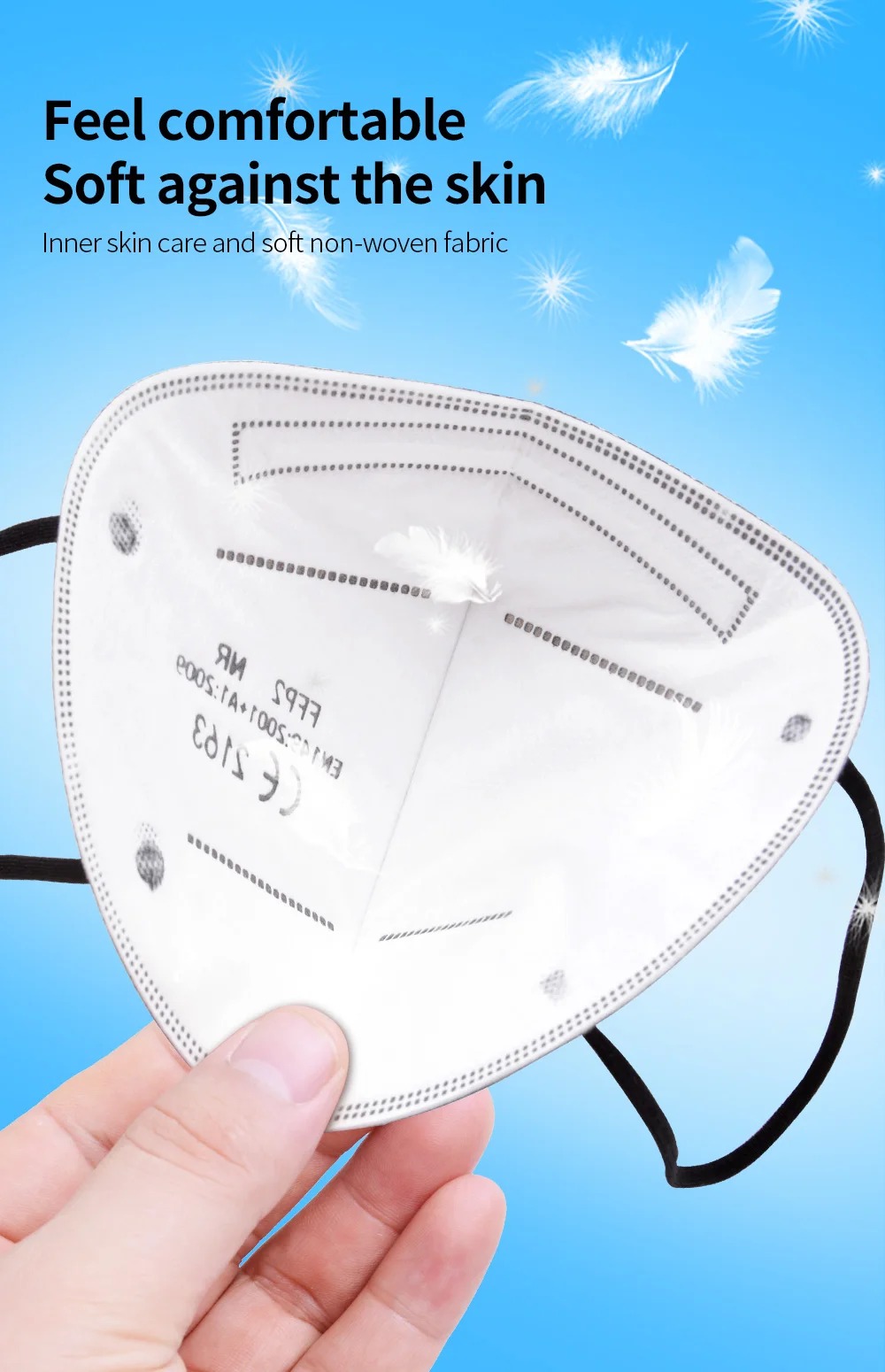 5Layer FFP2 Masks CE Approve K - Sheet Face Mask Pack ulasan dan harga