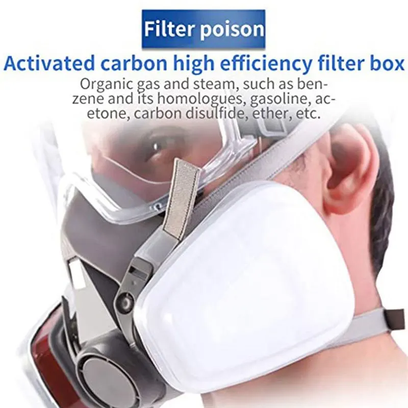 7in1 Gas Proof Half Face Mask  - Sheet Face Mask Pack ulasan dan harga