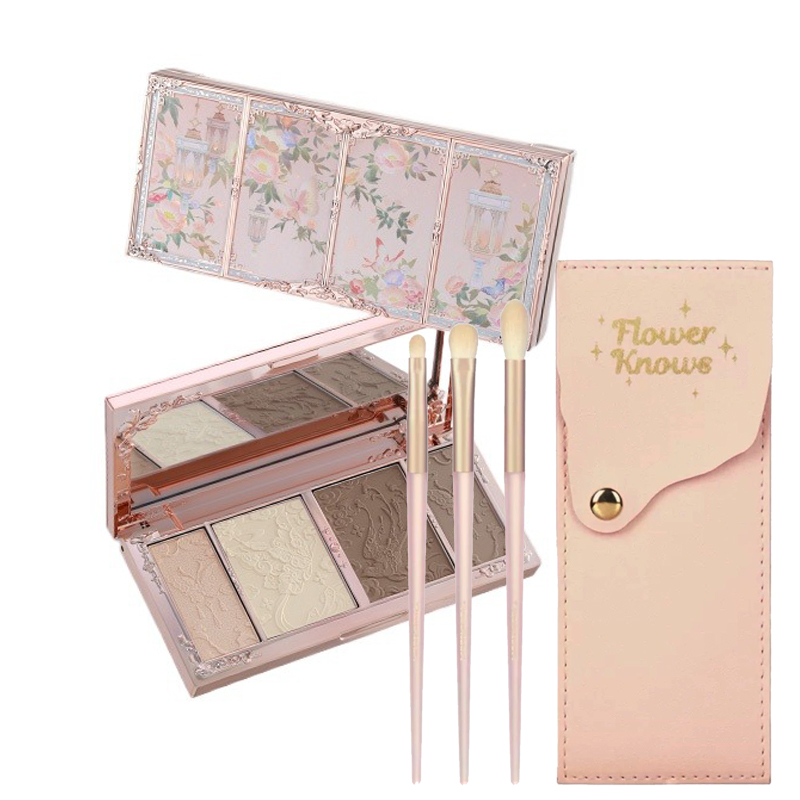 Flower Knows Makeup Butterfly  - Highlighter Bronzer Palette ulasan dan harga