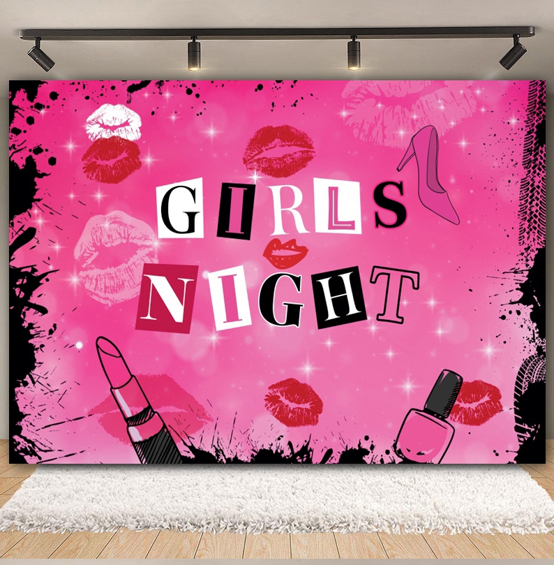 Spa Party Backdrop for Photogr - Photo Beauty Makeup ulasan dan harga