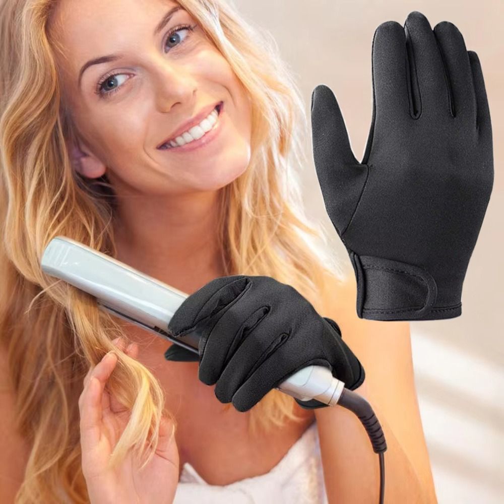 New 5 Finger Heat Resistant Gl - Hair Curling Wand ulasan dan harga