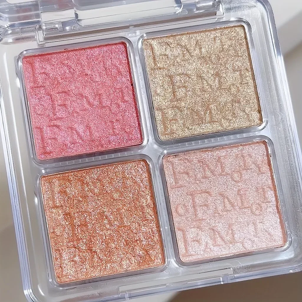 FAMOTY Diamond Bronzer Highlig - Highlighter Bronzer Palette ulasan dan harga