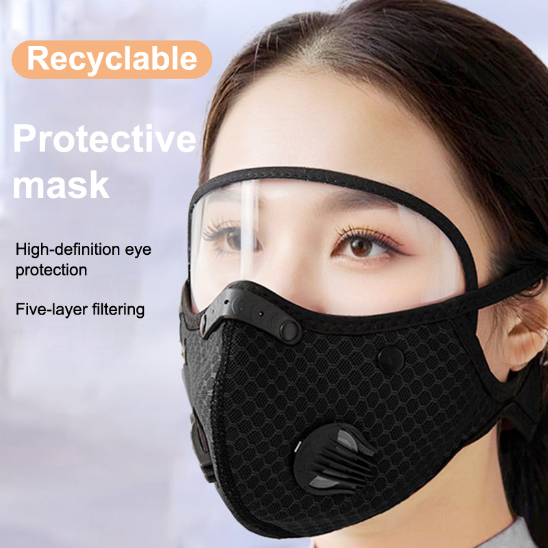 New Cycling Face Mask With Fil - Sheet Face Mask Pack ulasan dan harga