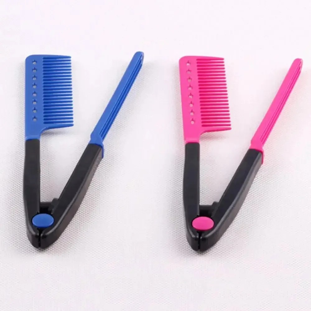 1pcs DIY Folding V Type Hair S - Hair Curling Wand ulasan dan harga