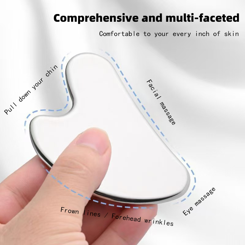 Stainless Steel Scraper, Heart - Beauty Makeup Foundation ulasan dan harga