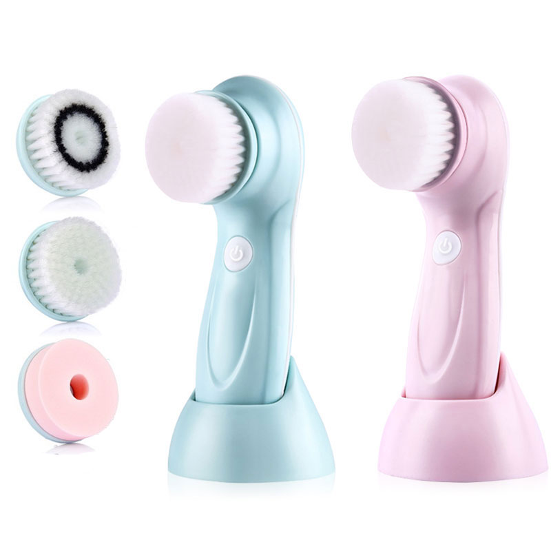3 IN 1 Electric Facial Cleaner - Electric Face Cleanser Brush ulasan dan harga