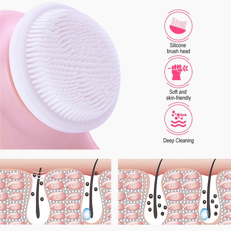 3 IN 1 Electric Facial Cleaner - Electric Face Cleanser Brush ulasan dan harga