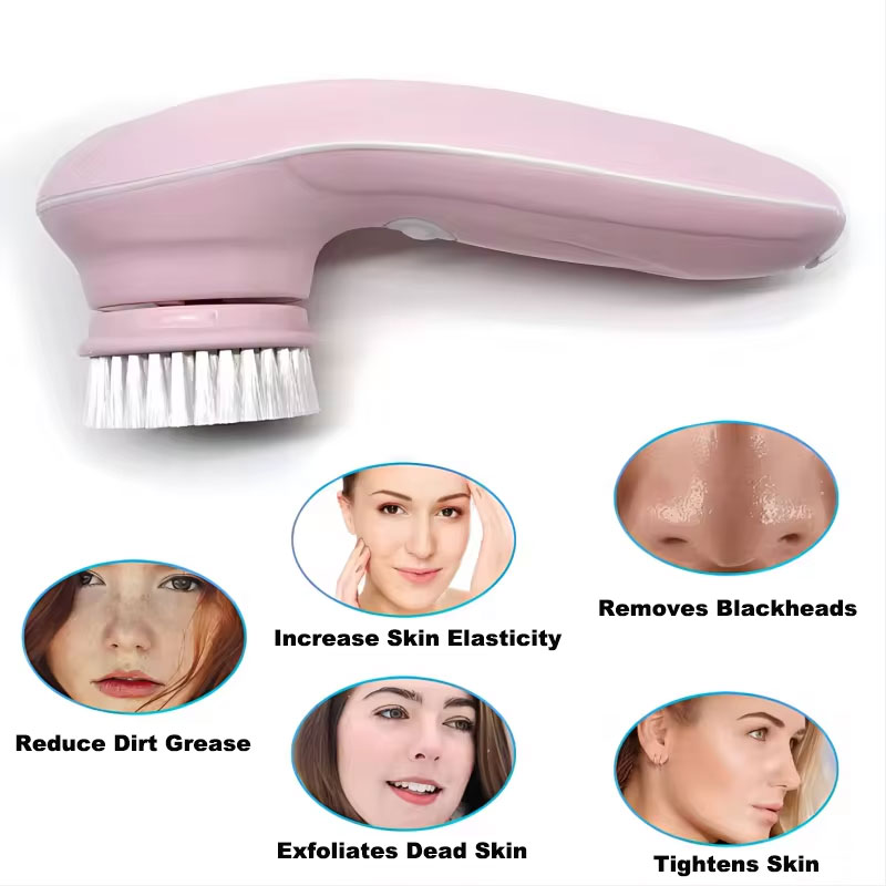 3 IN 1 Electric Facial Cleaner - Electric Face Cleanser Brush ulasan dan harga
