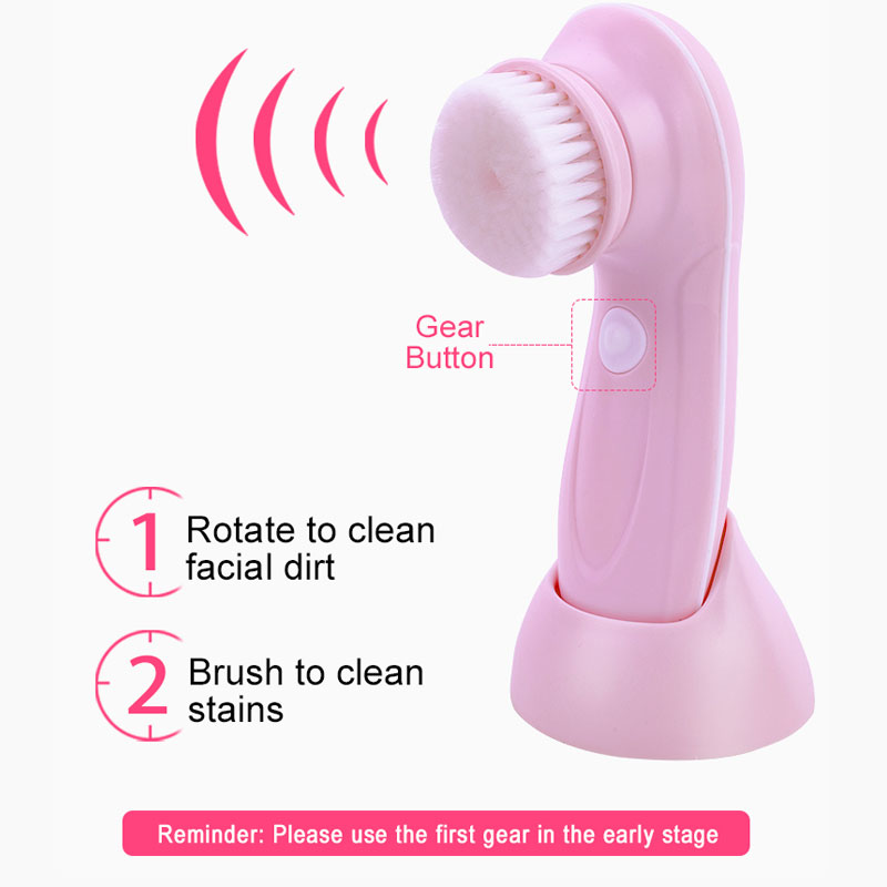 3 IN 1 Electric Facial Cleaner - Electric Face Cleanser Brush ulasan dan harga