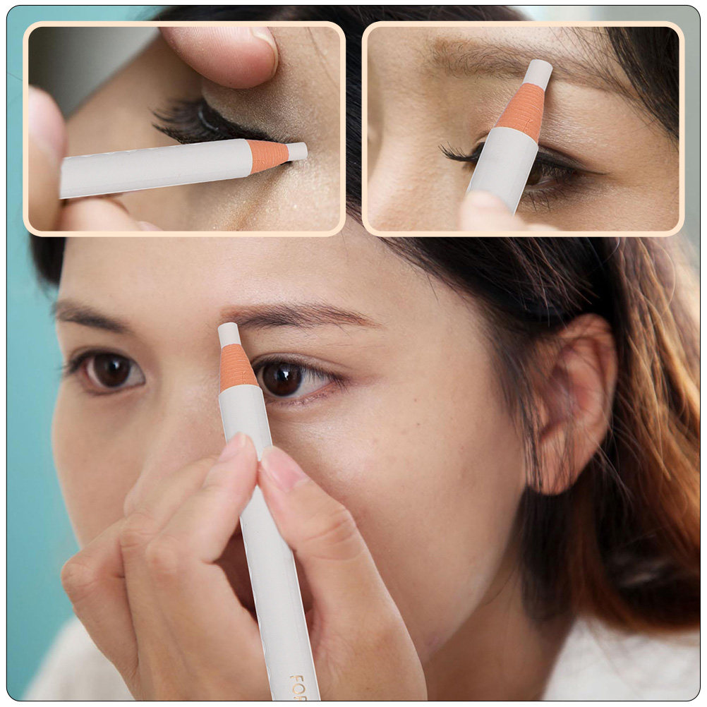 4Pcs White Eyebrow Pencil Prof - Beauty Makeup Gift Sets ulasan dan harga