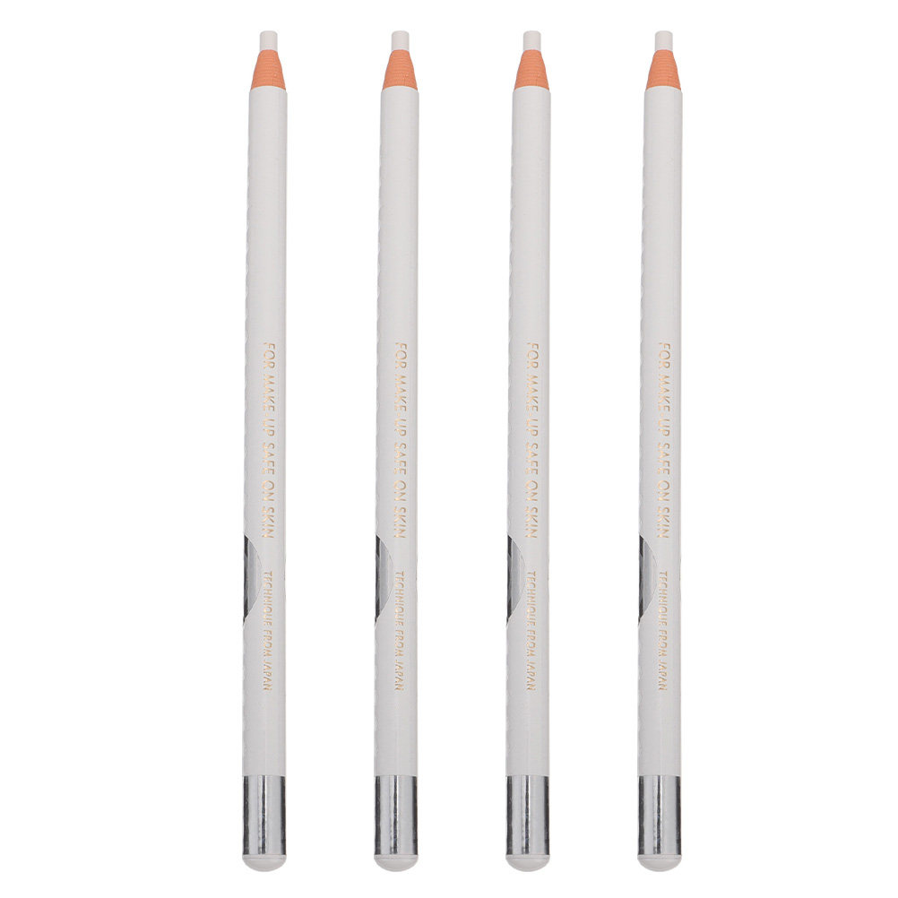 4Pcs White Eyebrow Pencil Prof - Beauty Makeup Gift Sets ulasan dan harga