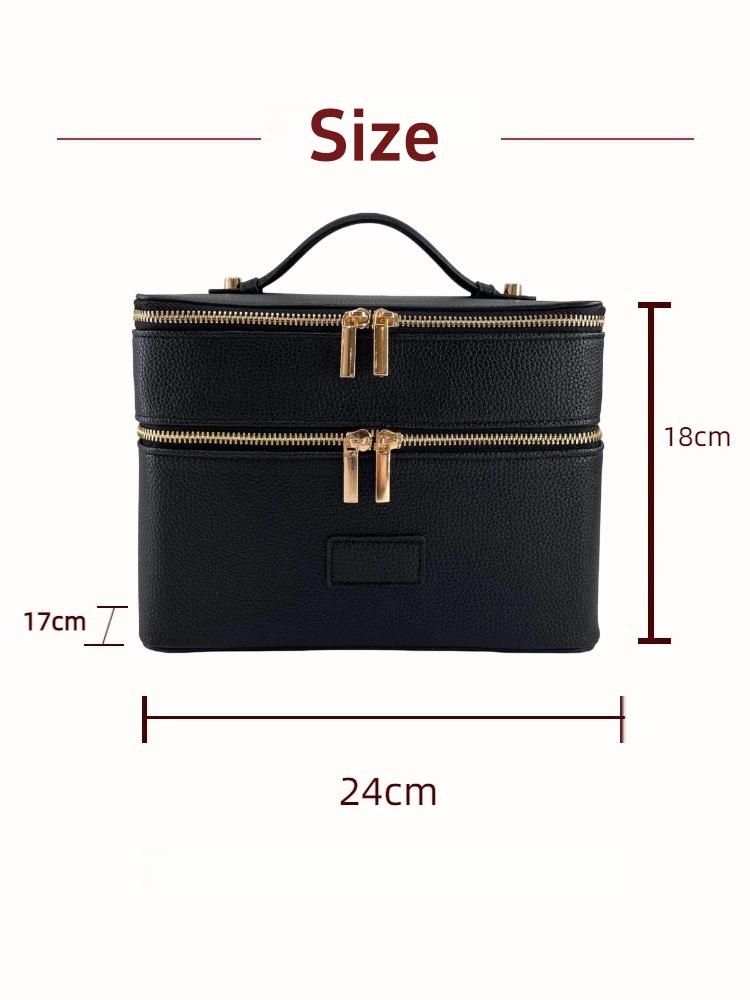 Large Capacity Double-layer Lu - Beauty Makeup Case ulasan dan harga