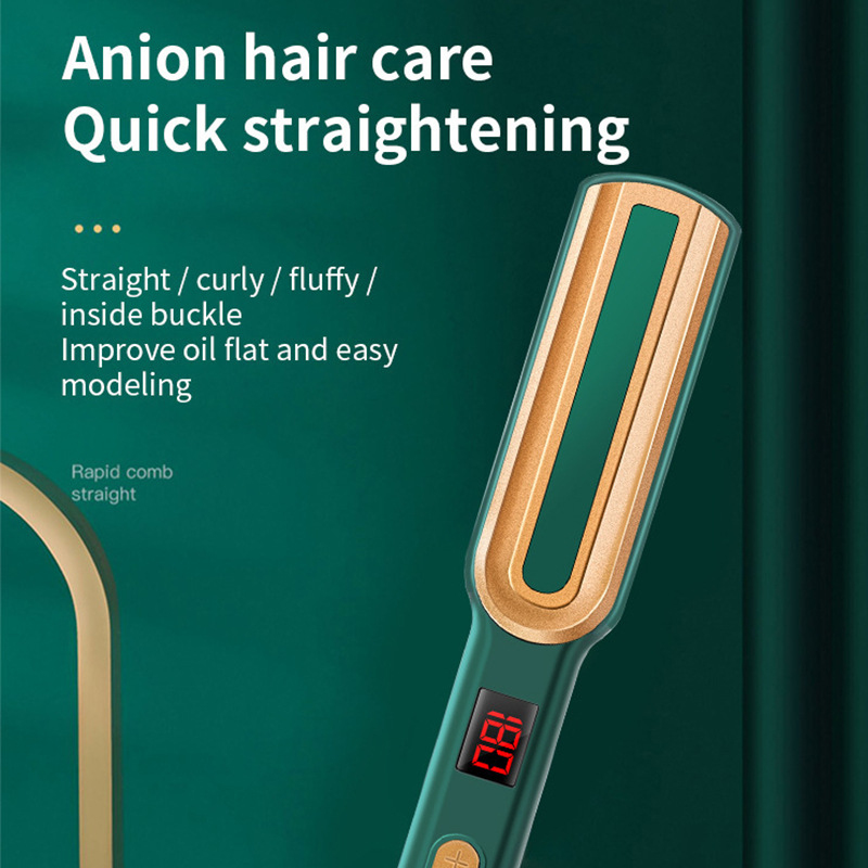 Straightening comb, negative i - Hair Curling Wand ulasan dan harga