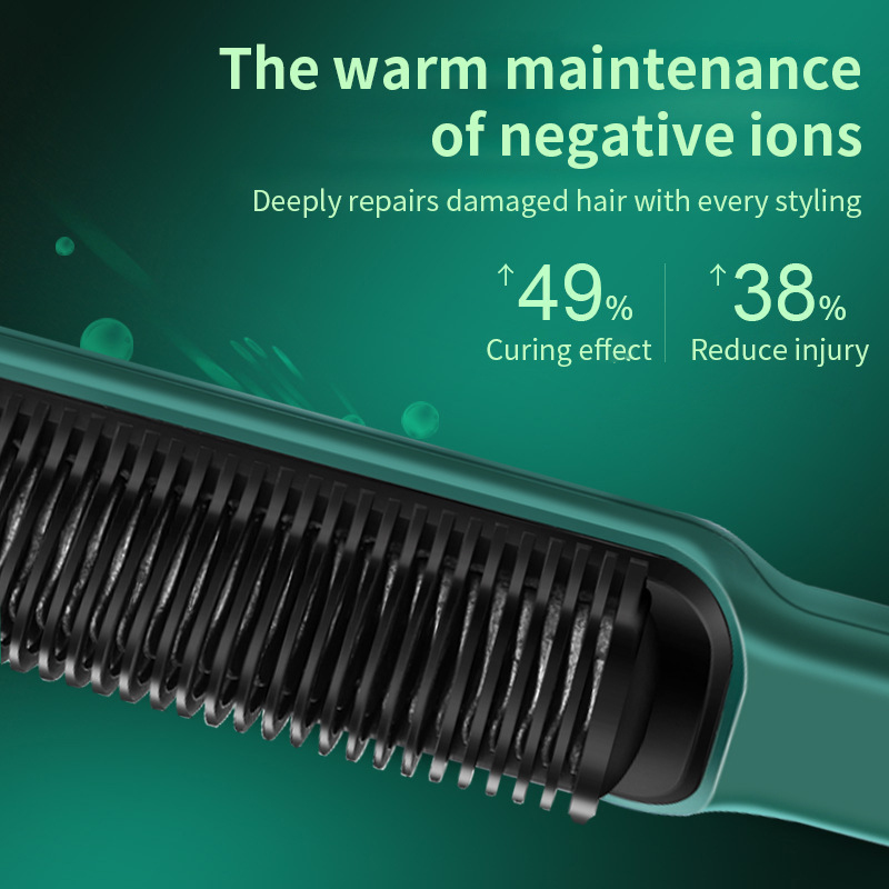 Straightening comb, negative i - Hair Curling Wand ulasan dan harga
