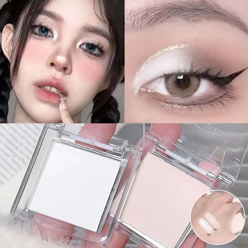 Matte Highlighter Powder Eyesh - Highlighter Bronzer Palette ulasan dan harga