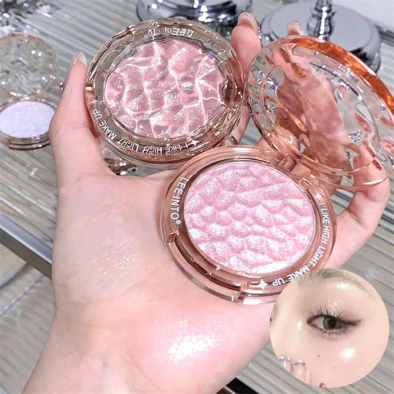 High gloss powder gloss glitte - Highlighter Bronzer Palette ulasan dan harga