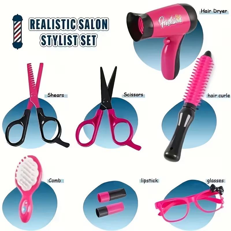 17Pcs Girls Beauty Salon Set M - Beauty Makeup Gift Sets ulasan dan harga
