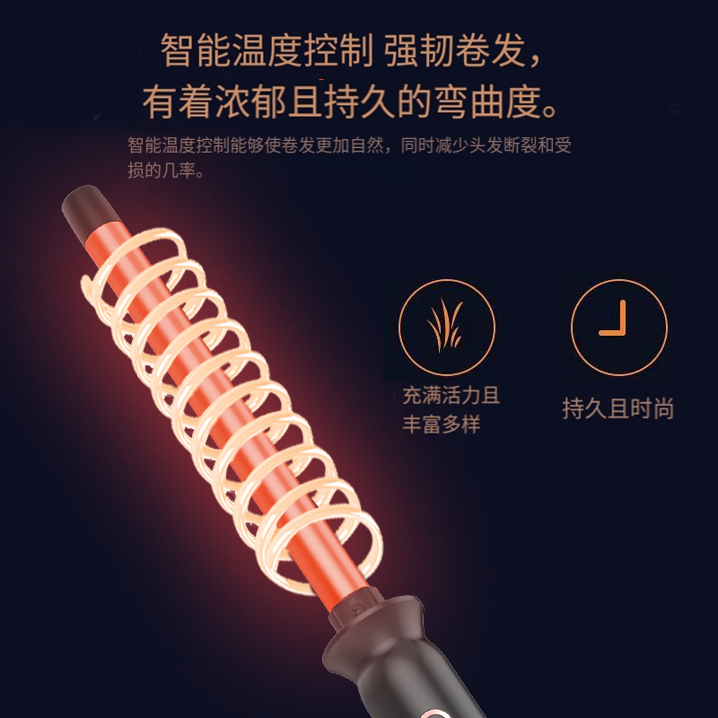 13mm Adjustable Temp Curling W - Hair Curling Wand ulasan dan harga