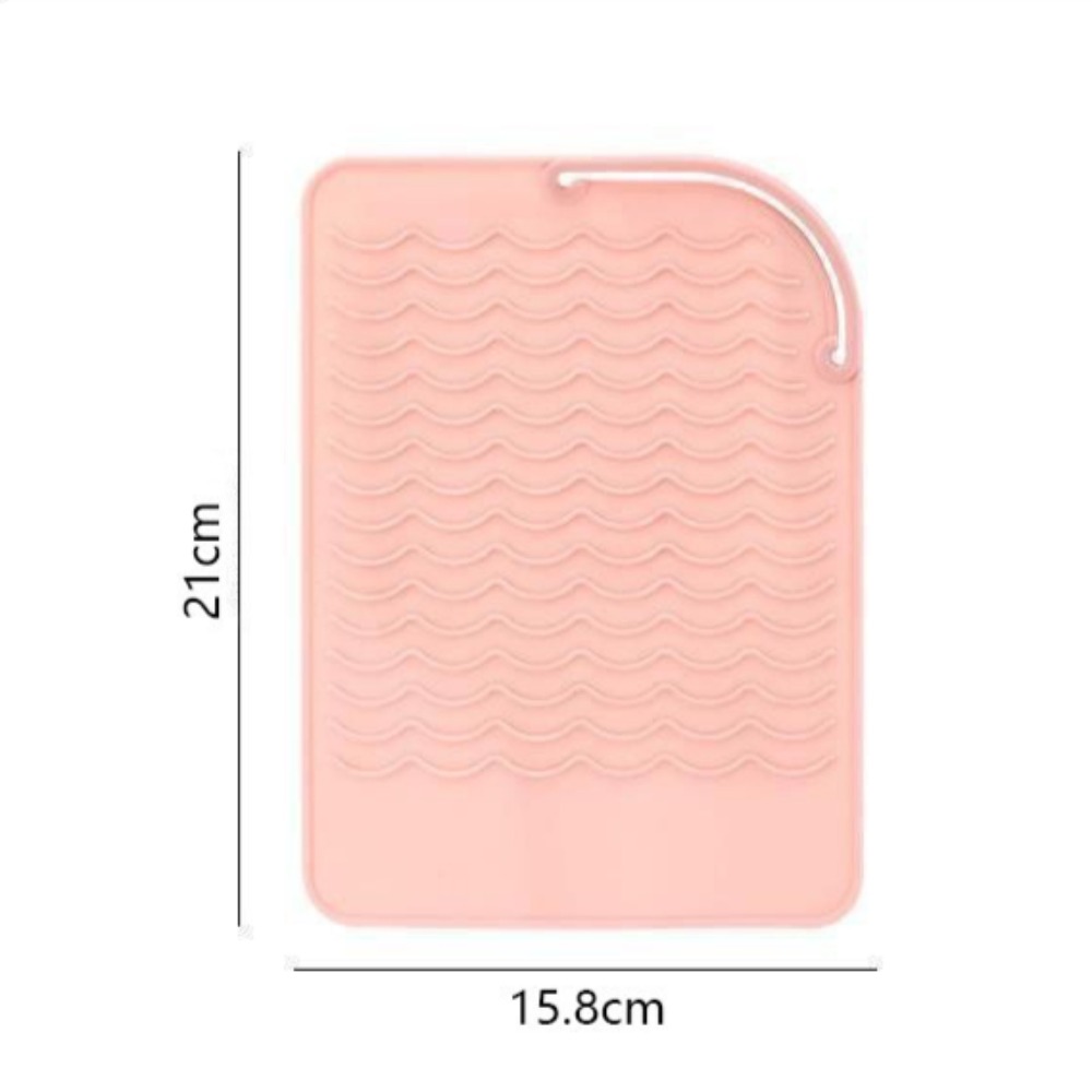 Silicone Heat Resistant Mat fo - Hair Curling Wand ulasan dan harga