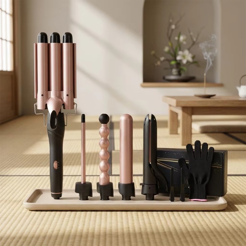 Luxury 5 In 1 Ceramic Hair Cur - Hair Curling Wand ulasan dan harga
