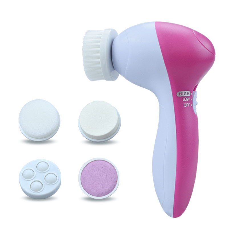 5 IN 1 Face Cleansing Brush Wa - Electric Face Cleanser Brush ulasan dan harga