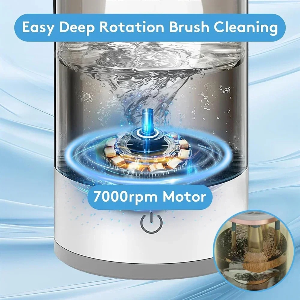 Automatic Electric Makeup Brus - Makeup Brush Set ulasan dan harga