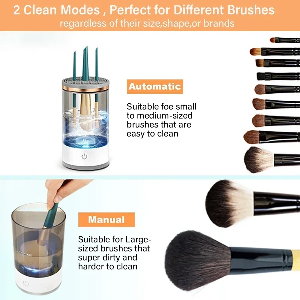 Automatic Electric Makeup Brus - Makeup Brush Set ulasan dan harga