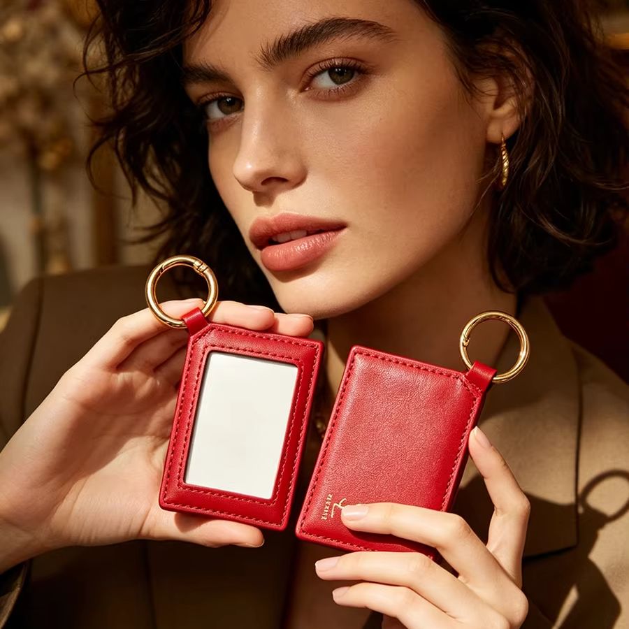 YSL Red Leather Square Mini Po - Ysl Beauty Makeup ulasan dan harga