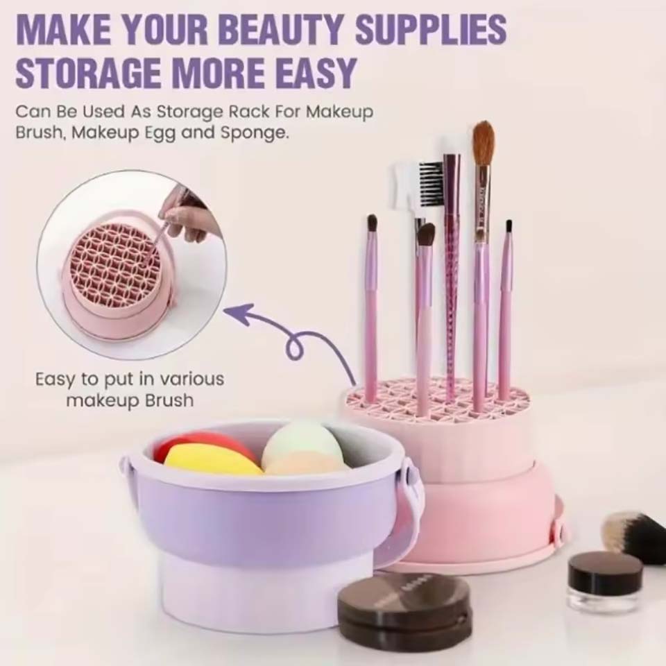 Makeup Brush Cleaning Bowl Bea - Makeup Brush Set ulasan dan harga